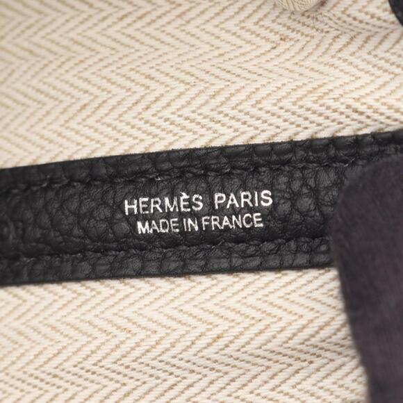 Hermes Hermès Garden Party TPM Tote Bag, Negonda, Women's, Black - Picture 4 of 5